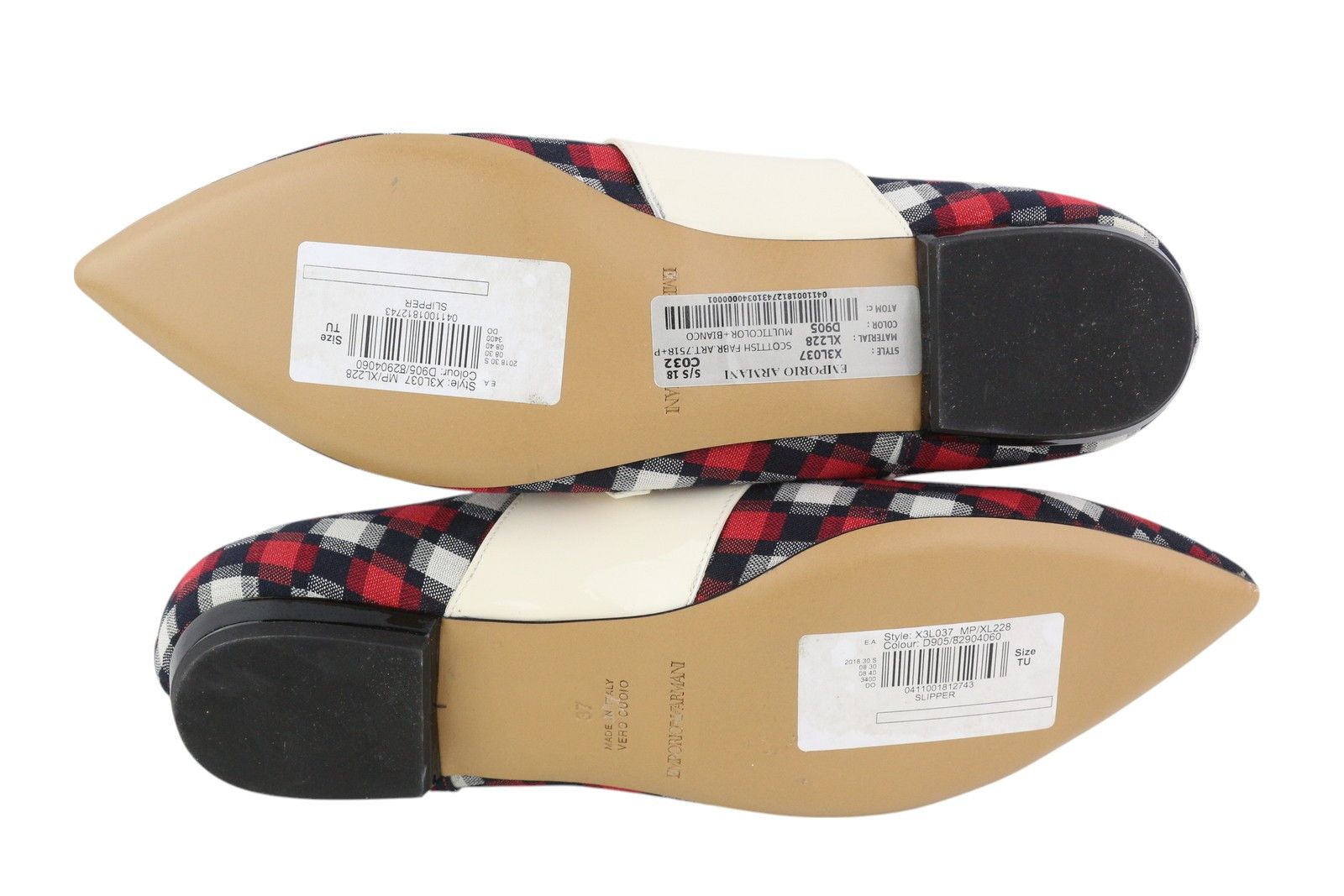 Emporio Armani X3L037 EU37 Multicoloured Shoes 84799 Size US 6 / IT 36 - 7 Thumbnail