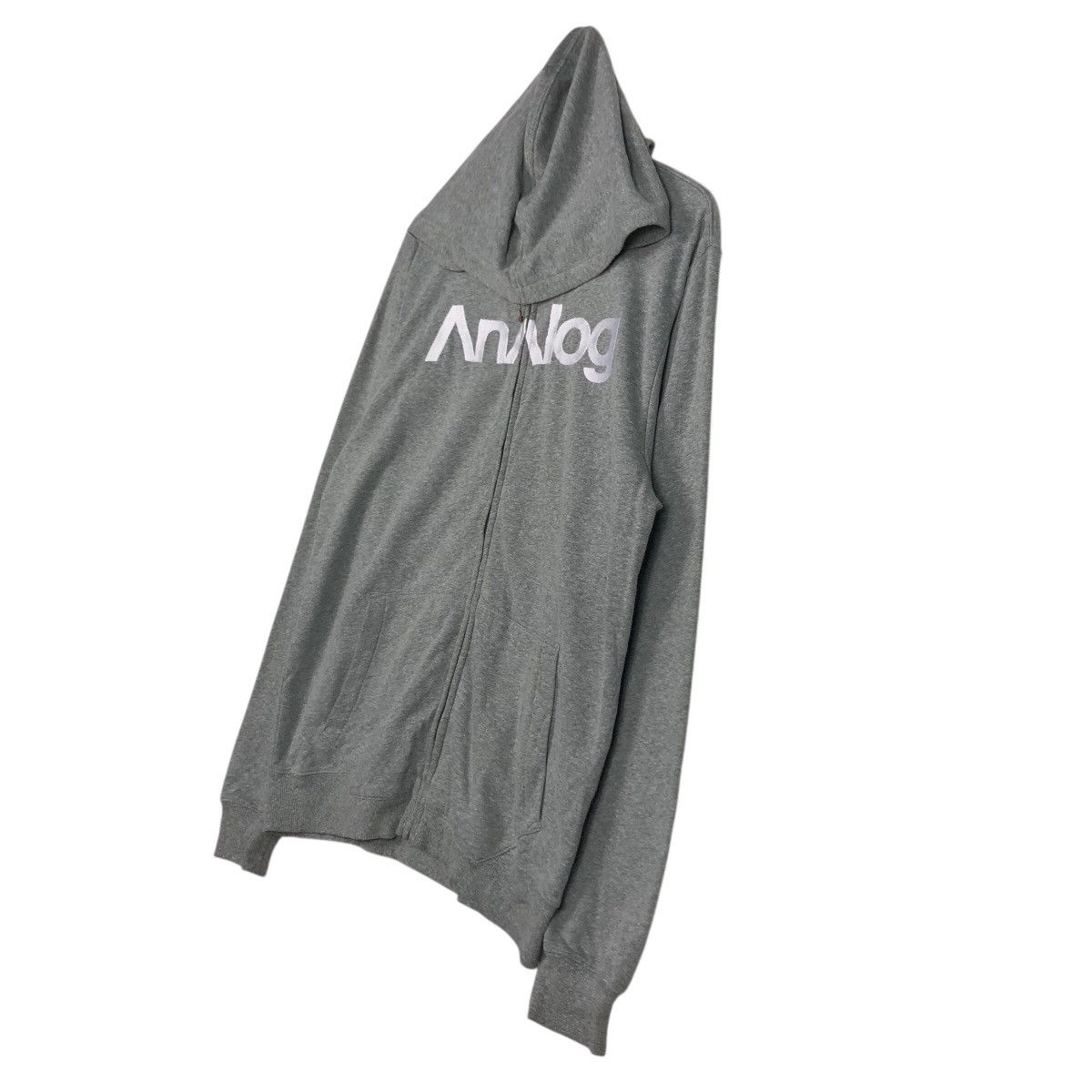Analog 📌Analog Sweater Zipper Hoodie Big Logo Spell Out Size US M / EU 48-50 / 2 - 3 Thumbnail