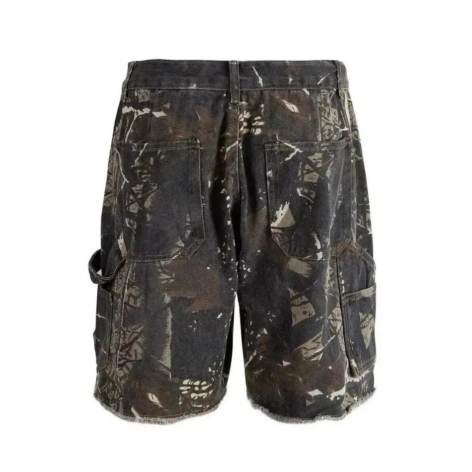 Japanese Brand Streetwear Vintage Camouflage Cargo Printed Shorts Size US 32 / EU 48 - 6 Thumbnail
