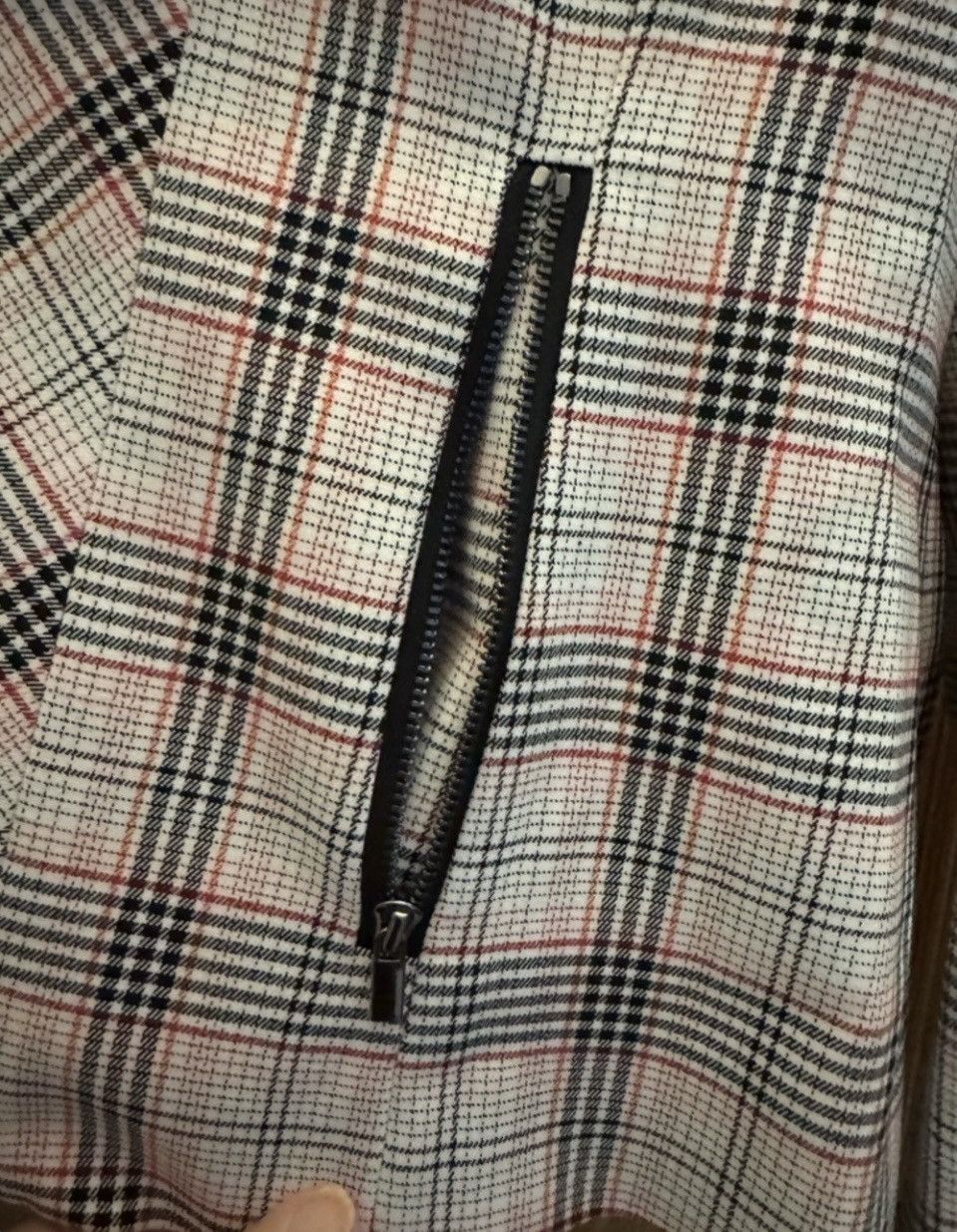 Other NWT Per Se by Carlisle Grand Prix Plaid Varsity Jacket Size XL / US 12-14 / IT 48-50 - 4 Thumbnail