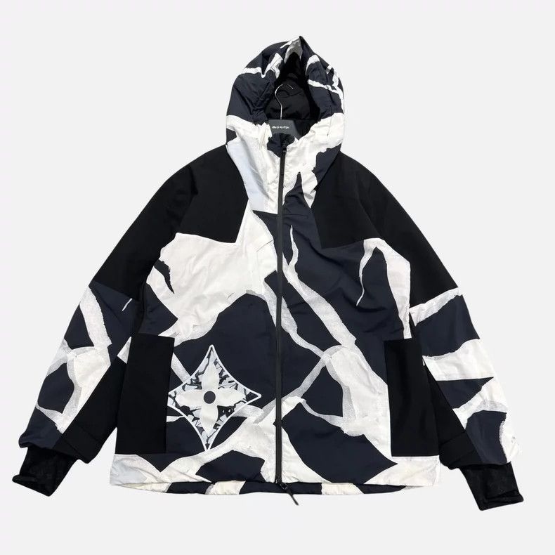 Louis Vuitton Louis Vuitton size 60 Color-block logo print ski jacket 250 Size US M / EU 48-50 / 2 - 1 Thumbnail