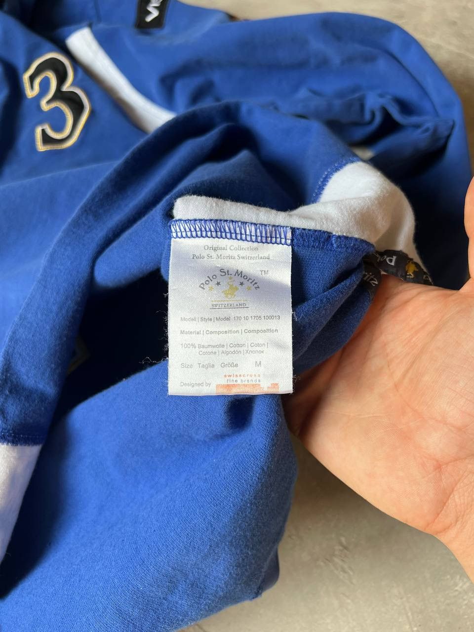 Vintage Vintage Polo St.Moritz Rugby Shirt Size US M / EU 48-50 / 2 - 9 Thumbnail