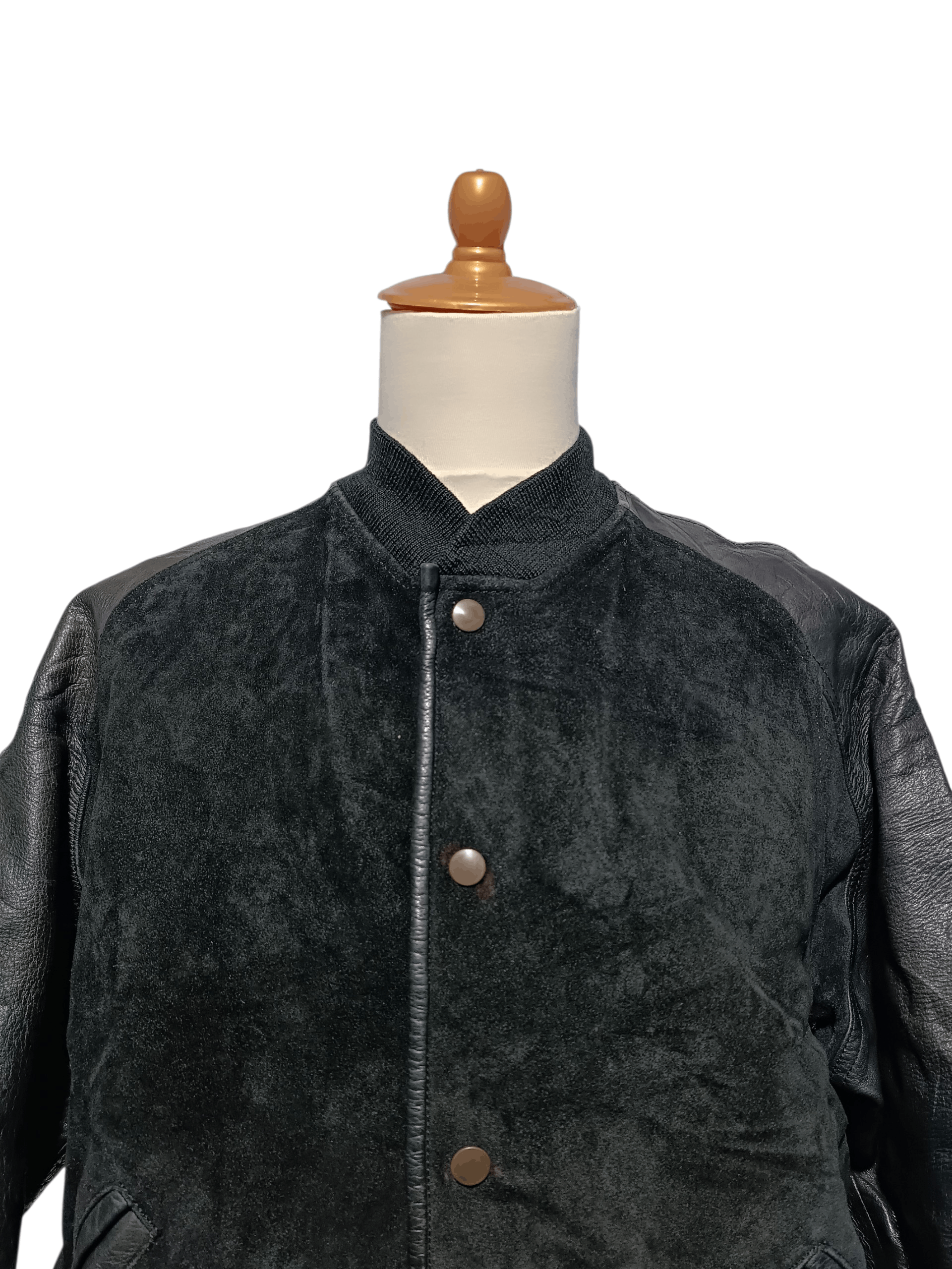 Japanese Brand Vintage Varsity Leather Jacket Made In Japan 🇯🇵 Size US M / EU 48-50 / 2 - 3 Thumbnail