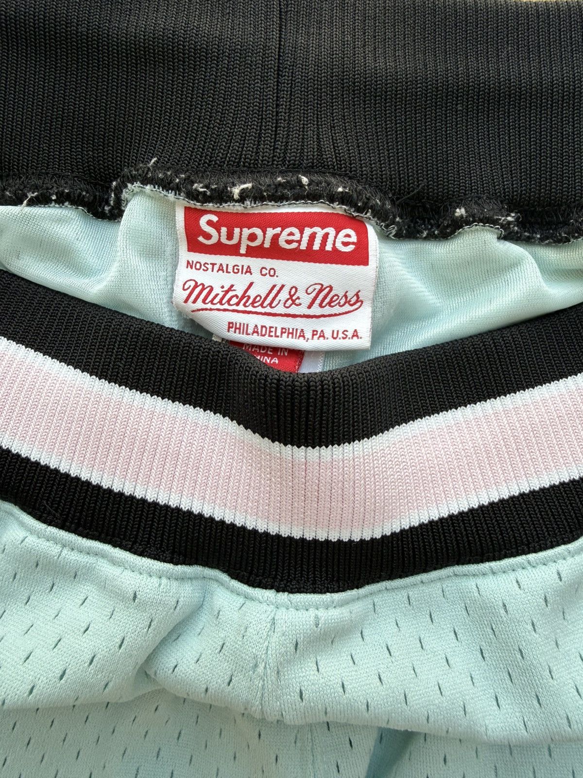 Mitchell & Ness × Supreme Supreme x Mitchell & Ness Basketball Shorts Large Size US 36 / EU 52 - 5 Thumbnail
