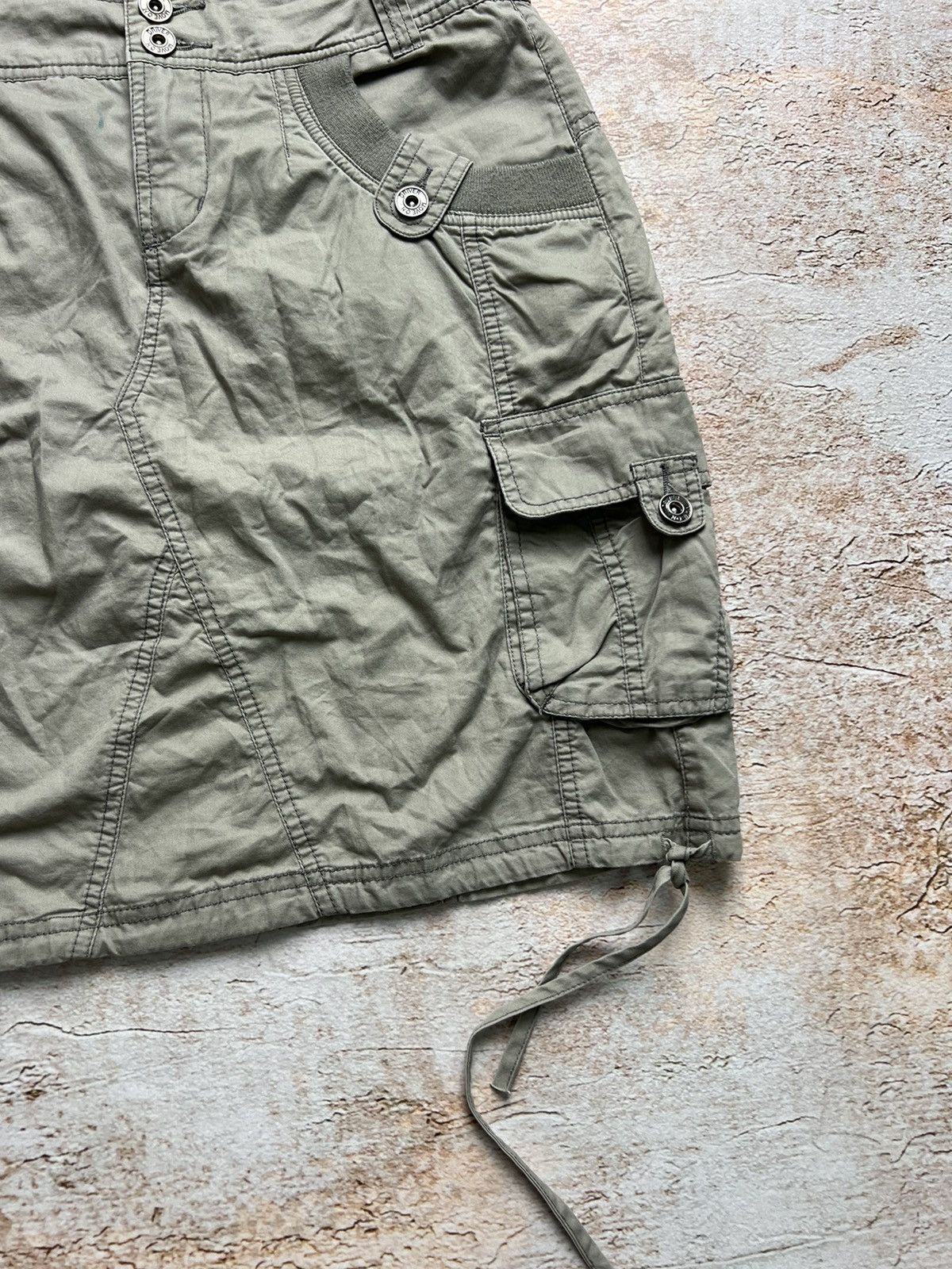 Japanese Brand Vintage military cargo skirt Size 28" / US 6 / IT 42 - 3 Thumbnail