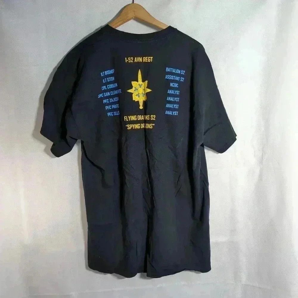 Vintage I-52 SPYING FLYING DRAGONS S2 Tshirt Blue sz XL Size US XL / EU 56 / 4 - 4 Thumbnail