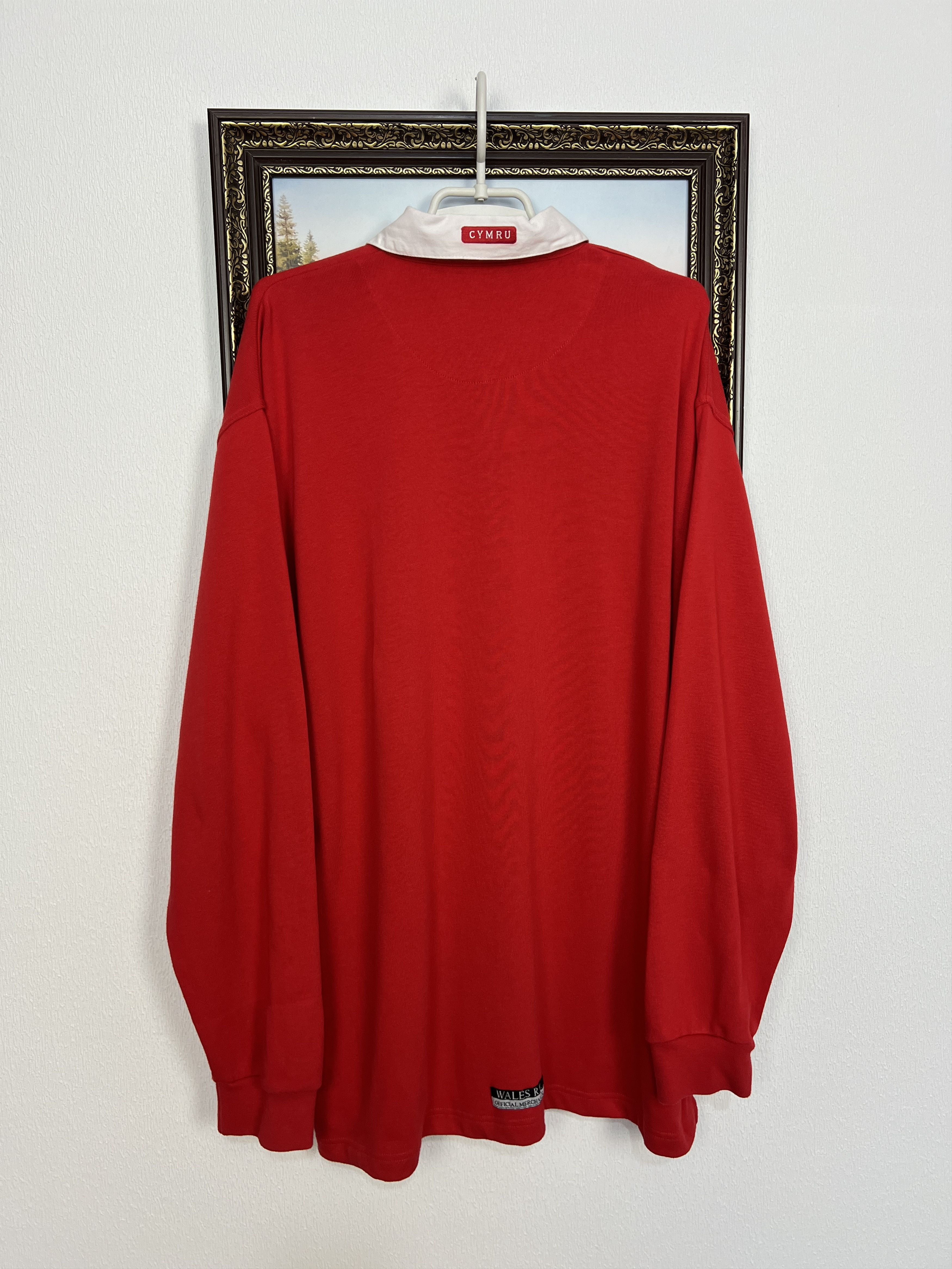Reebok Vintage 90's Wales Rugby Union Jersey Long Sleeve Shirt Size US XXL / EU 58 / 5 - 9 Thumbnail