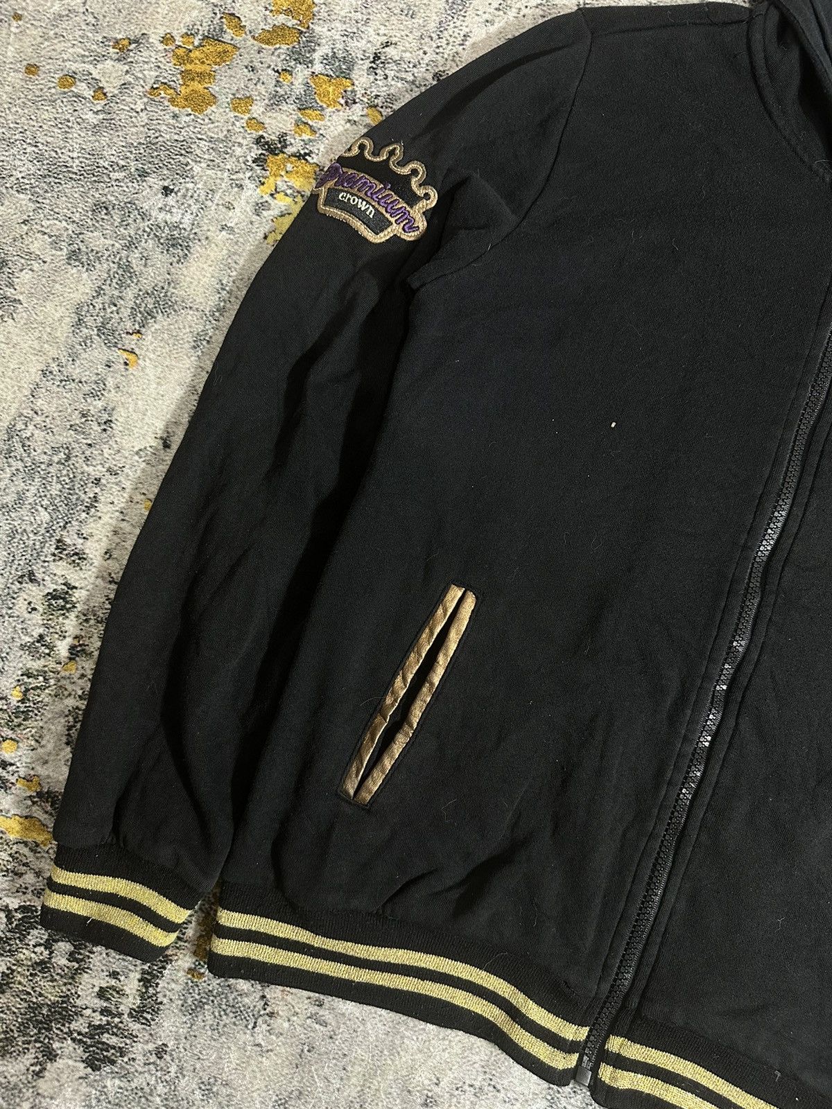 GOA GOA STYLE ZIPPER HOODIE BLACK COLOUR VERY NICE DESIGN Size US M / EU 48-50 / 2 - 6 Thumbnail