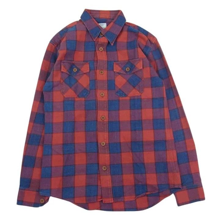 Visvim VISVIM BLACK ELK FLANNEL INDIGO BUFFALO CHECK Size US S / EU 44-46 / 1 - 1 Thumbnail