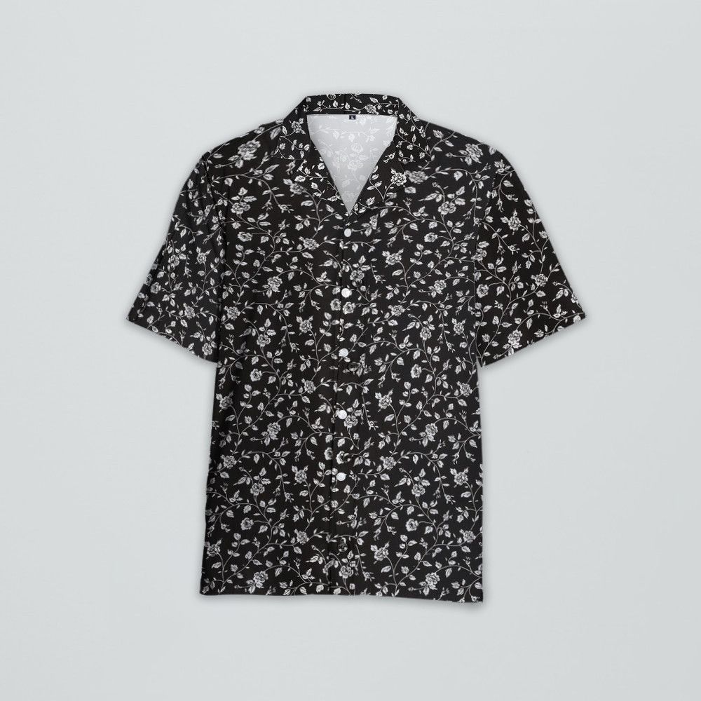Designer Men’s Tie Print Shirt – Classic Formal Meets Playful Casual Size US L / EU 52-54 / 3 - 1 Thumbnail