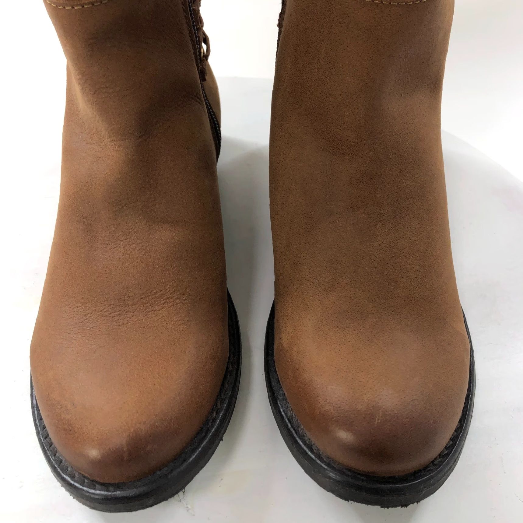 Steve Madden Steve Madden Leather Women's 7.5 Side Zip Knee Boots Brown MINT Boots Brown Women 7.5 Knee Boots Western Casual Vintage No Size US 8 / IT 38 - 4 Thumbnail