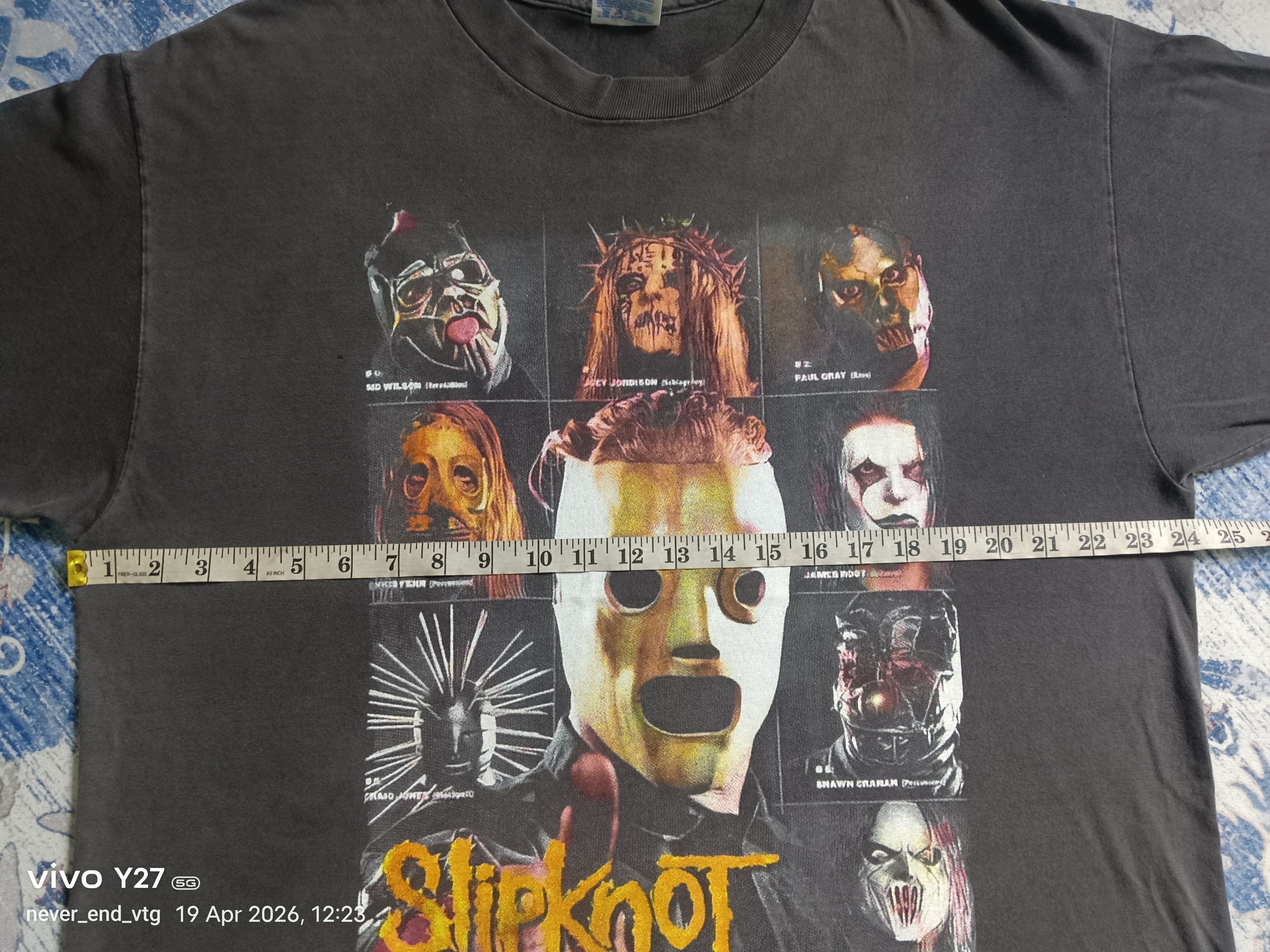 Band Tees Slipknot Size US XL / EU 56 / 4 - 5 Thumbnail