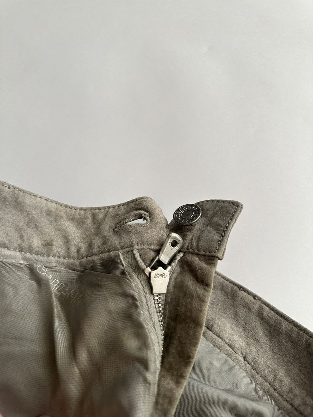Dolce & Gabbana Dolce Gabbana 2000’s Pig Skin Leather Pants Size US 34 / EU 50 - 11 Thumbnail