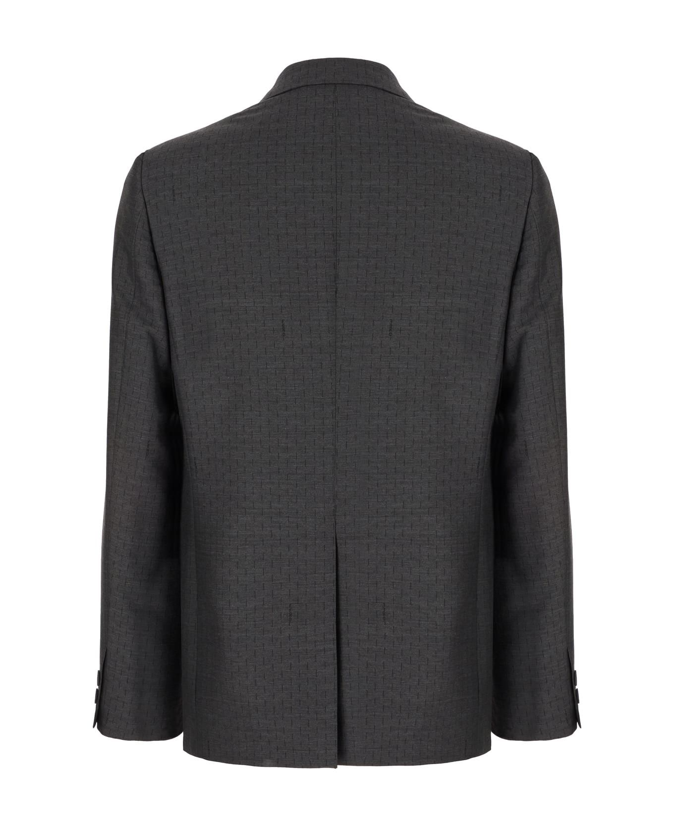 Fendi o1s1wg110226 Jacket in Dark Gray Size US M / EU 48-50 / 2 - 2 Thumbnail