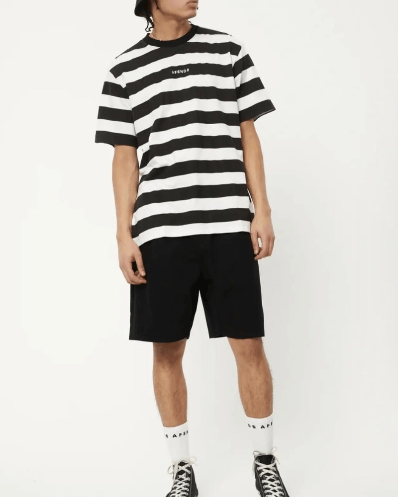 Afends BNWT Afends - Needle - Recycled Striped Logo T-Shirt - Small Size US S / EU 44-46 / 1 - 4 Thumbnail