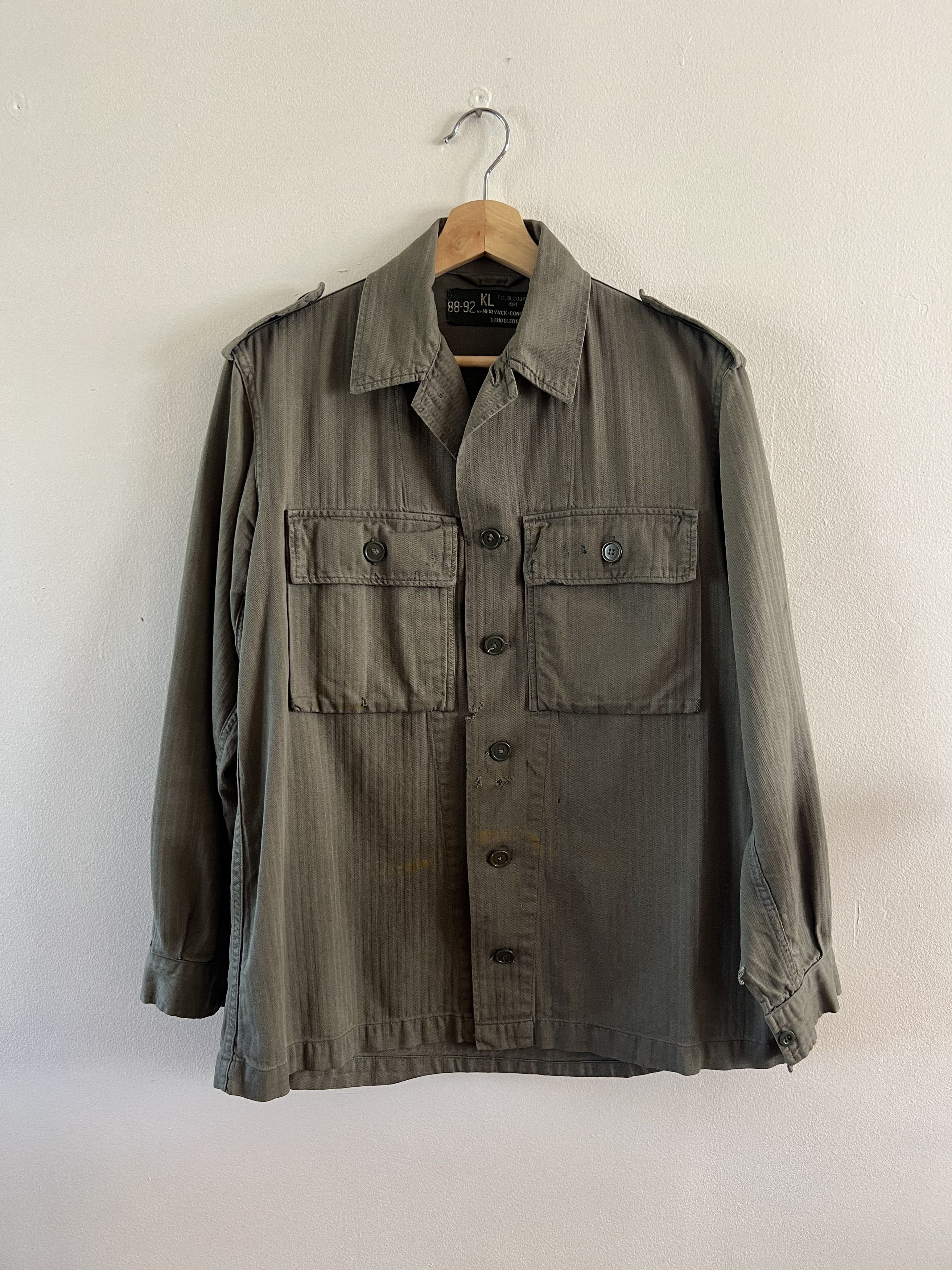 Other Vintage Dutch 70s Military KL Jacket Size US M / EU 48-50 / 2 - 1 Thumbnail