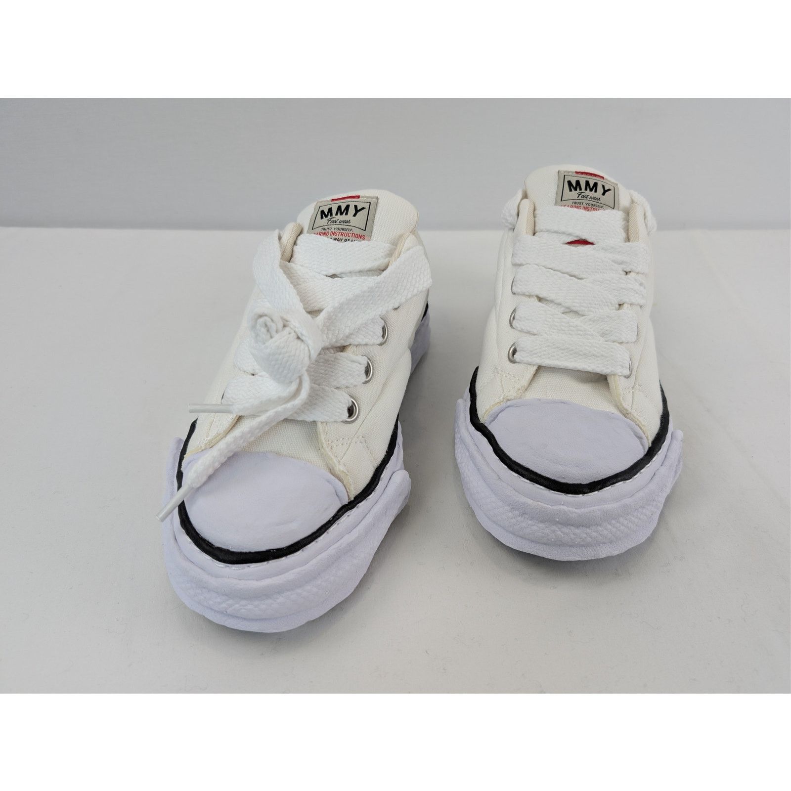 Maison MIHARA YASUHIRO o1rshd1 Peterson 23 Original Sole Sneakers in White 45 Size US 12 / EU 45 - 7 Thumbnail