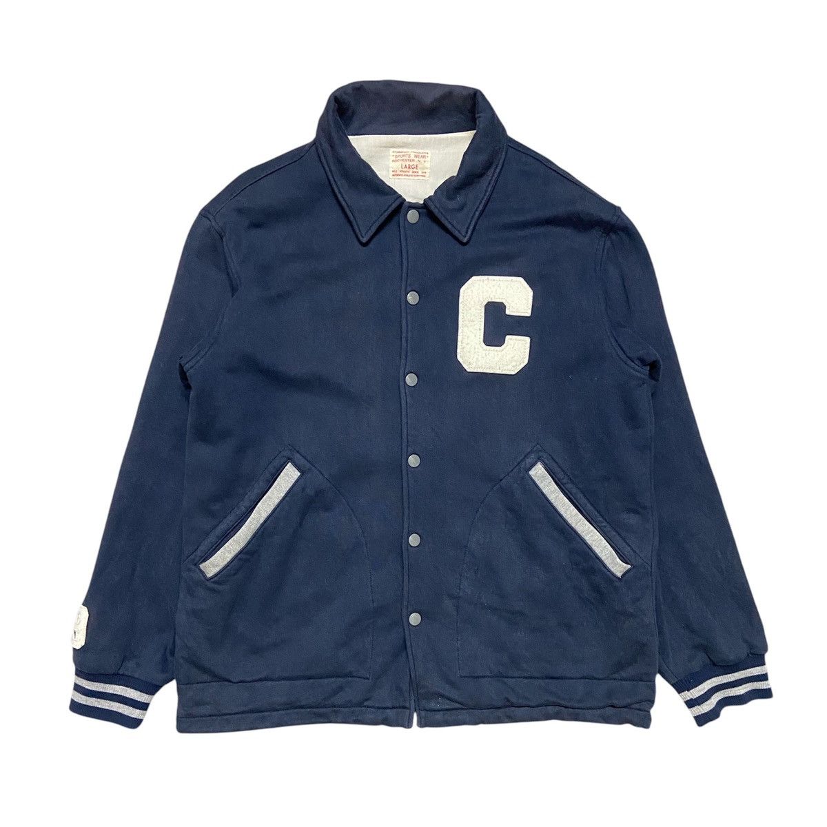 Champion × Vintage Champion Varsity Jacket Size US L / EU 52-54 / 3 - 1 Thumbnail