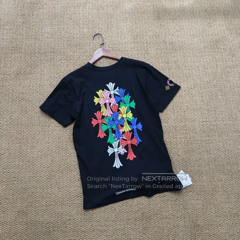 Chrome Hearts CHROME HEARTS Size M Colored cross short sleeve Size US M / EU 48-50 / 2 - 2 Thumbnail