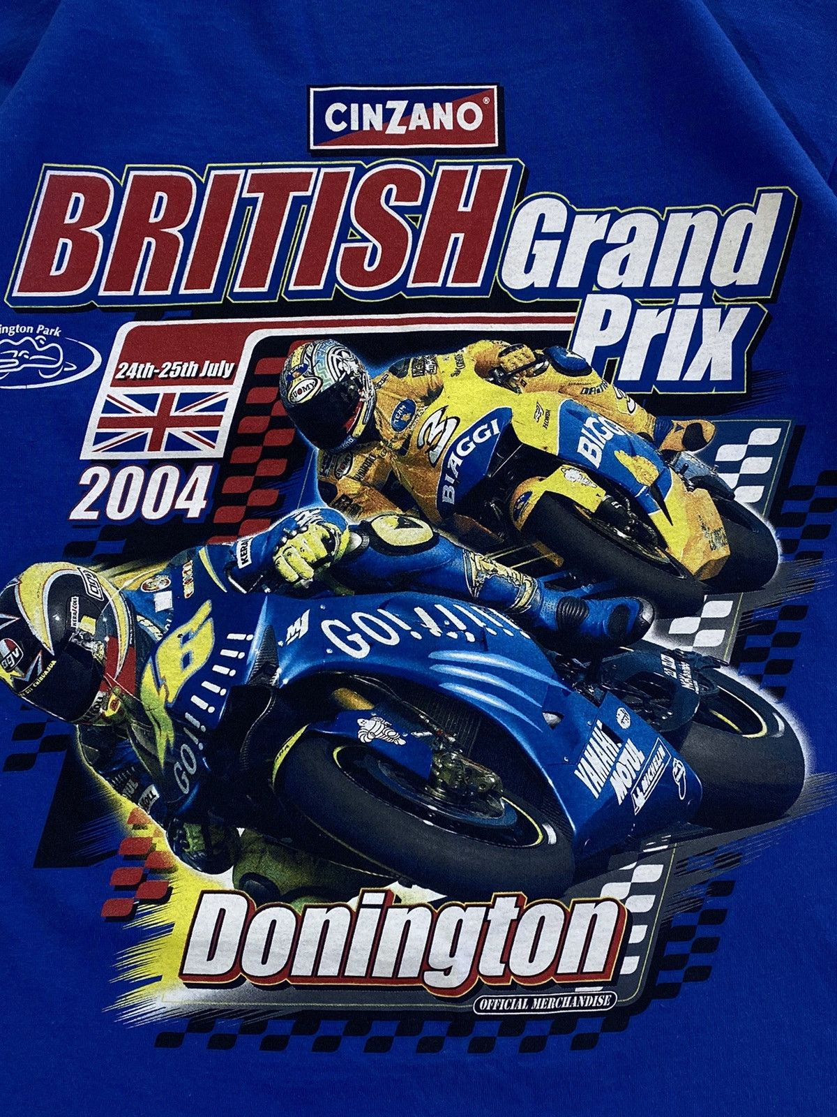 Vintage Vintage 2014 British Grand Prix Racing T-Shirt Size US S / EU 44-46 / 1 - 4 Thumbnail
