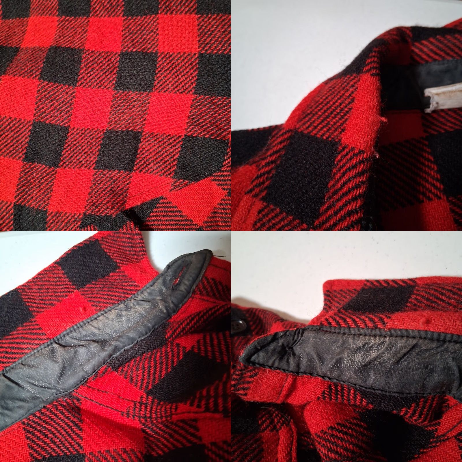 Vintage VINTAGE Woolrich Shirt Jacket L Red Buffalo Plaid Wool Blend USA Made Work Shirt Jacket Mens L Red Buffalo Plaid Woolrich Woolen Mills Size US L / EU 52-54 / 3 - 10 Thumbnail