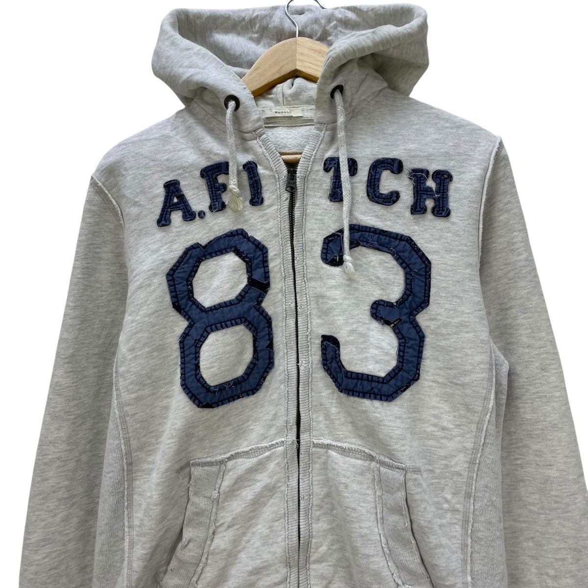 Abercrombie & Fitch 💥 Abercrombie & Fitch gray Full Zip Hoodie Size US S / EU 44-46 / 1 - 3 Thumbnail