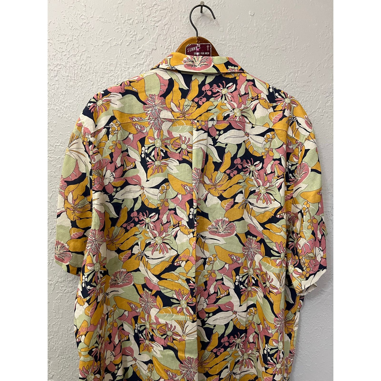 Marine Layer Marine Layer Floral Hawaiian Camp Shirt Mens XXL Tropical Size US XXL / EU 58 / 5 - 12 Thumbnail