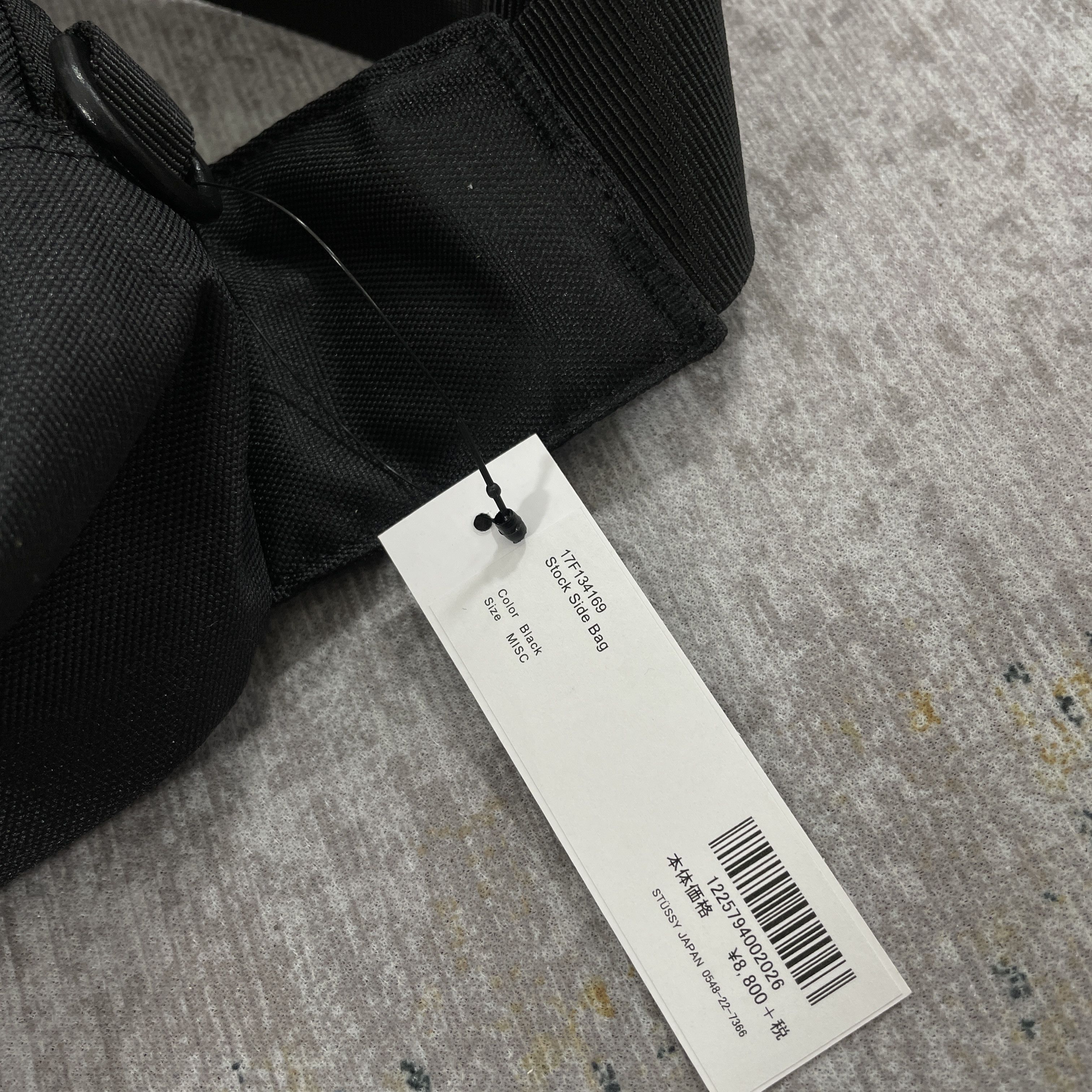 Stussy Stussy Stock Side Bag Black Size ONE SIZE - 3 Thumbnail