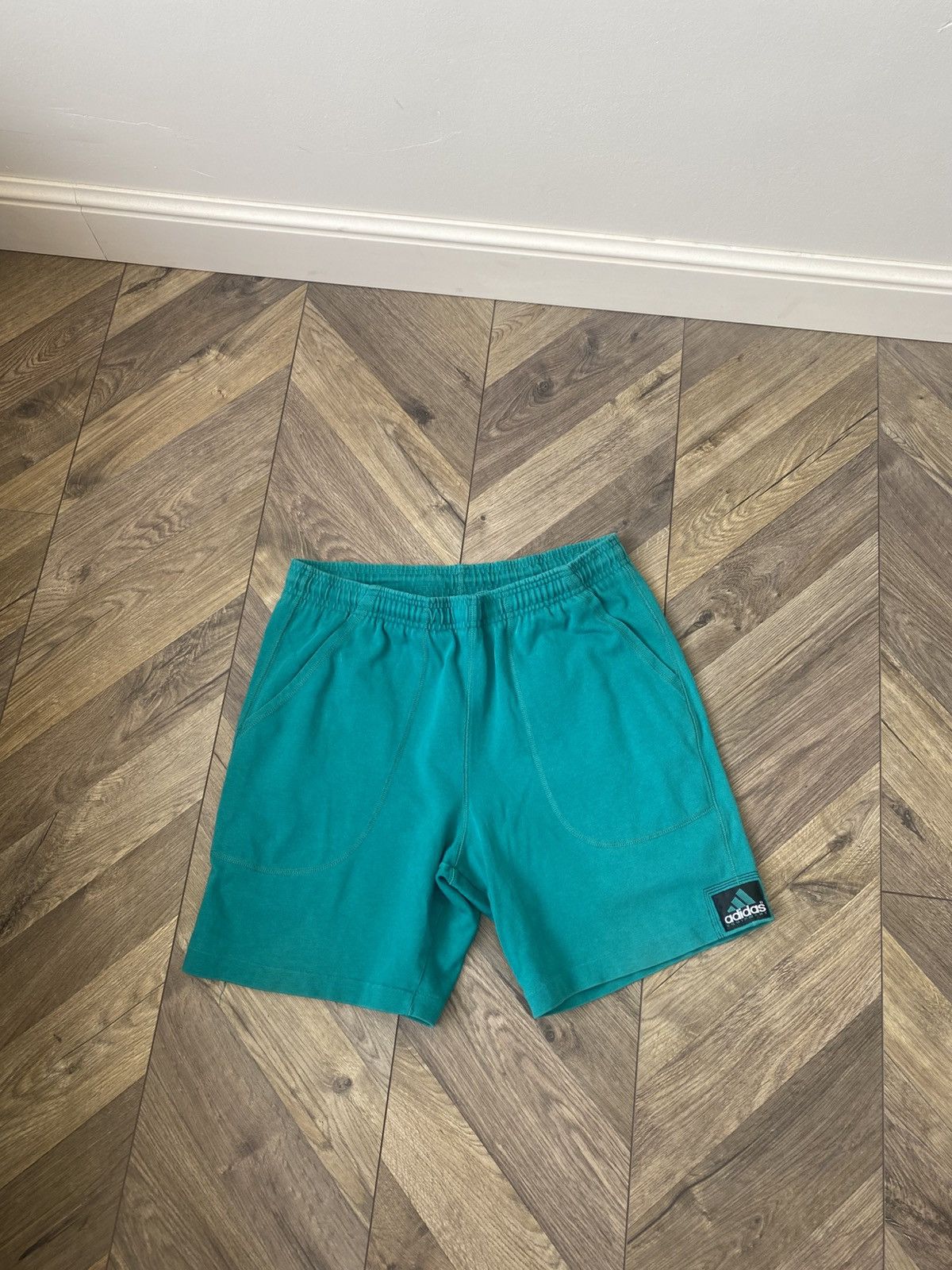 Adidas × Vintage Adidas Eqt Vintage Equipment Shorts 90s Retro Size US 31 - 1 Thumbnail