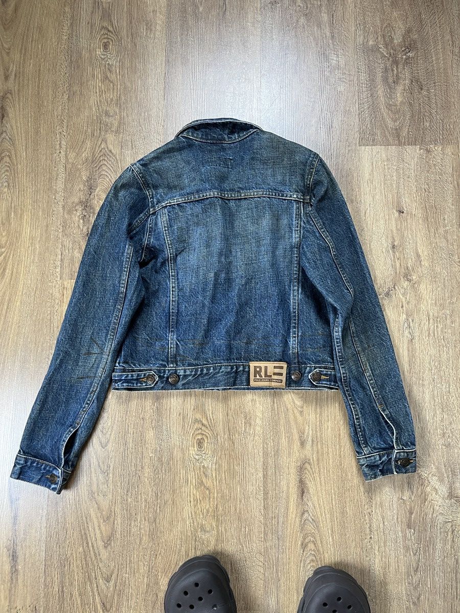 Polo Ralph Lauren × Vintage ➕ distressed polo jeans Ralph Lauren trucker denim jacket Size S / US 4 / IT 40 - 6 Thumbnail