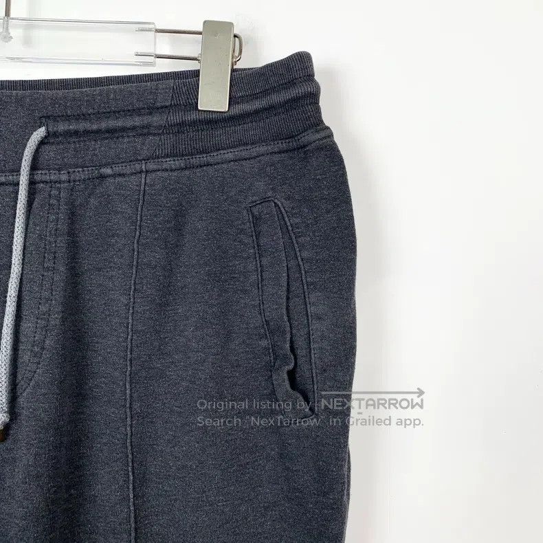 Brunello Cucinelli Brunello Cucinelli size M Gray drawstring elastic cotton sp Size 25" / US 0 / IT 36 - 3 Thumbnail