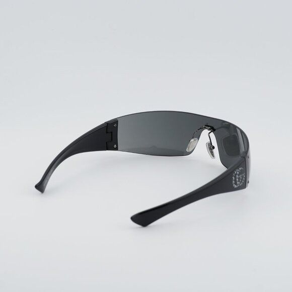 Gucci Gucci GG1958S 001 Sunglasses Ruthenium Shield Frame, Grey Size ONE SIZE - 8 Thumbnail