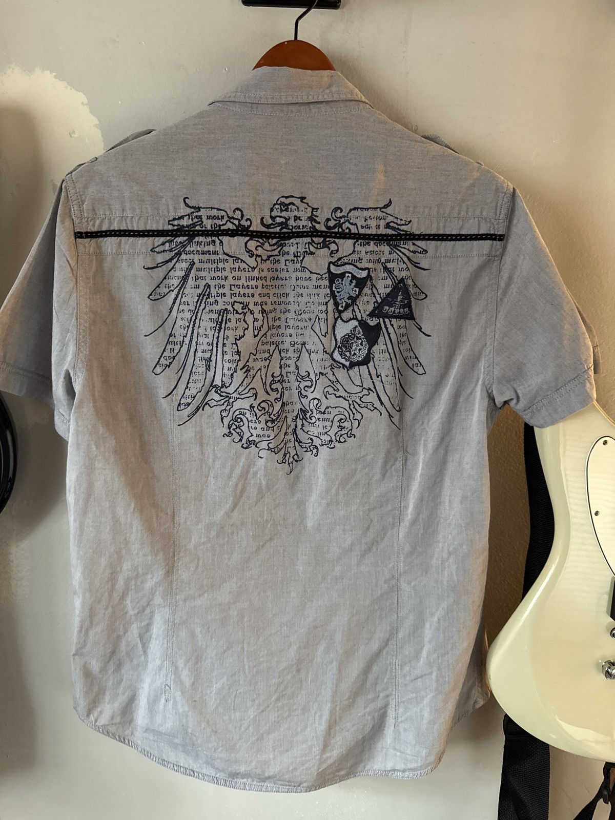 Guess × Vintage Guess shirt y2k with amazing graphic Size US M / EU 48-50 / 2 - 1 Thumbnail