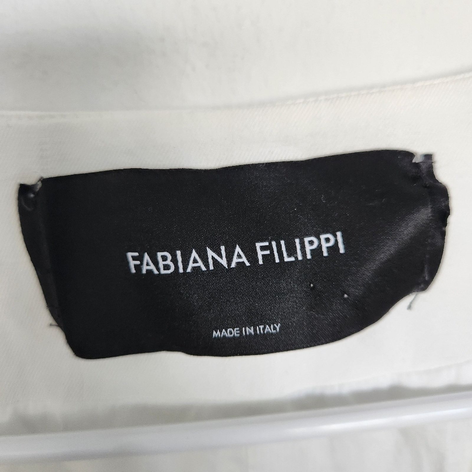 Fabiana Filippi FABIANA FILIPPI Oversized Drop-shoulder Blazer Designer 42/S Size S / US 4 / IT 40 - 3 Thumbnail