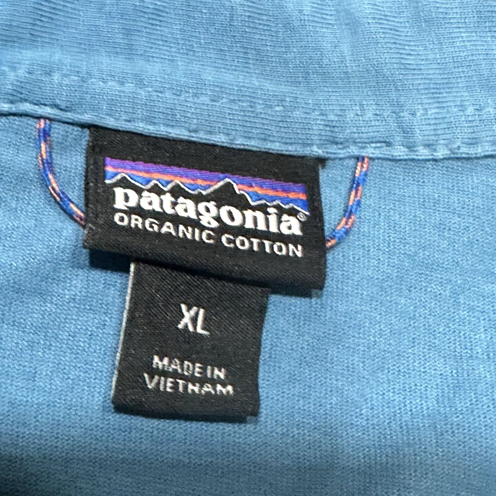 Patagonia Patagonia Polo Shirt Mens XL Blue Organic Cotton Outdoor Hiking Polo Shirt Golf Hiking Men XL Blue Organic Cotton Size US XL / EU 56 / 4 - 5 Thumbnail