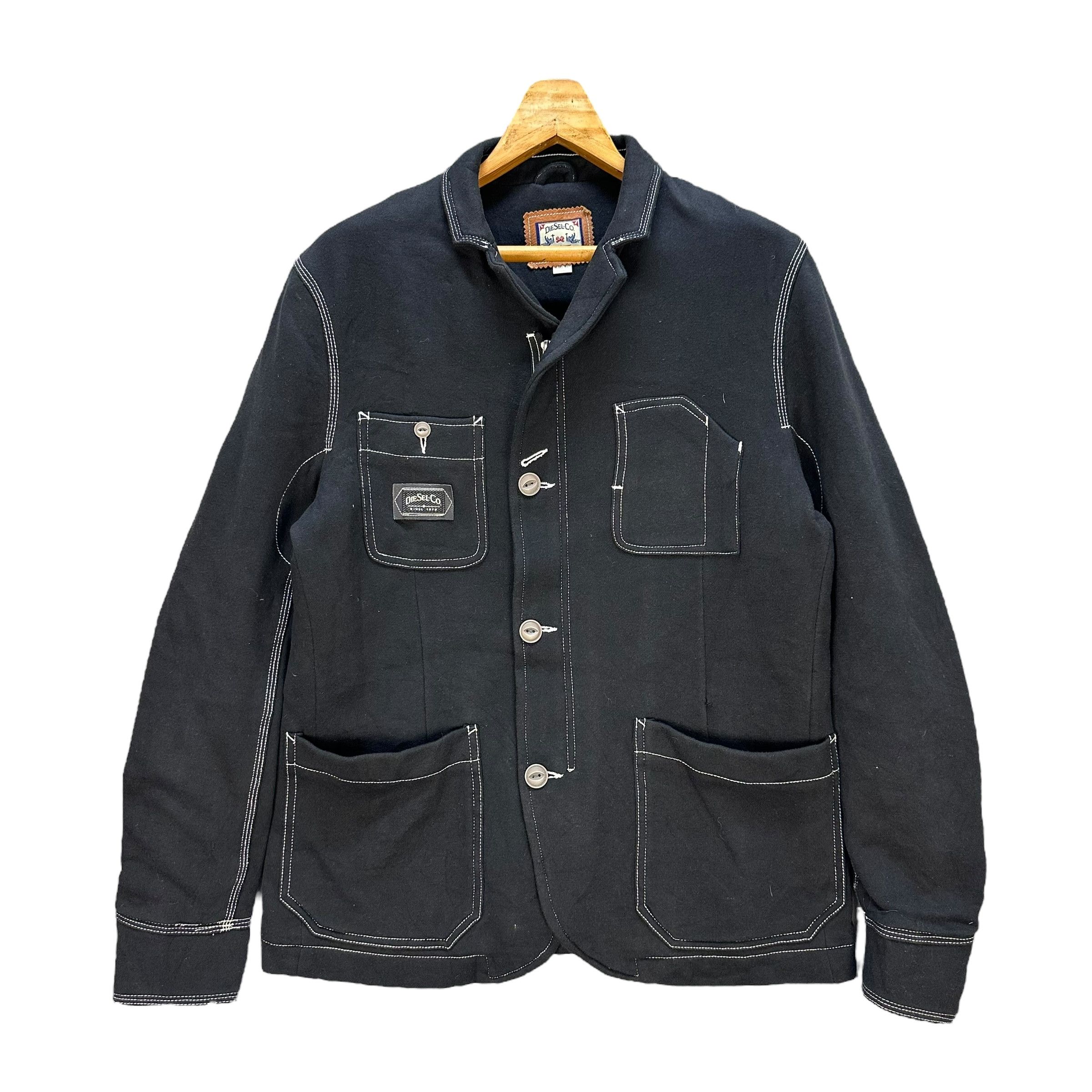 Diesel DIESEL Four Pocket Tartan Lined Work Jacket #A41-0935 Size US XL / EU 56 / 4 - 1 Thumbnail