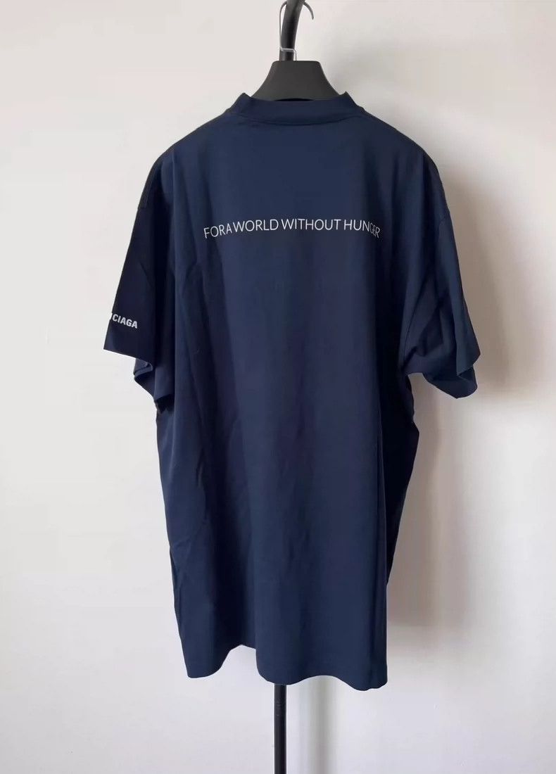 Balenciaga Balenciaga Letter Print Crew Neck Pullover Fitted Short Sl Size US M / EU 48-50 / 2 - 2 Thumbnail