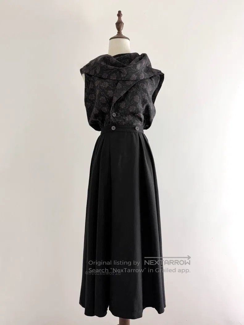Comme des Garcons Comme des Garcons Poncho Wool Dress Size S / US 4 / IT 40 - 2 Thumbnail