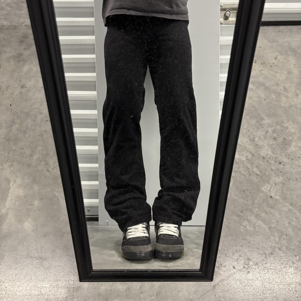 Hysteric Glamour × If Six Was Nine × Vintage Crazy Vintage Y2K/2000s Grunge Solid Black Essential Denim Jeans! Size US 27 - 1 Thumbnail