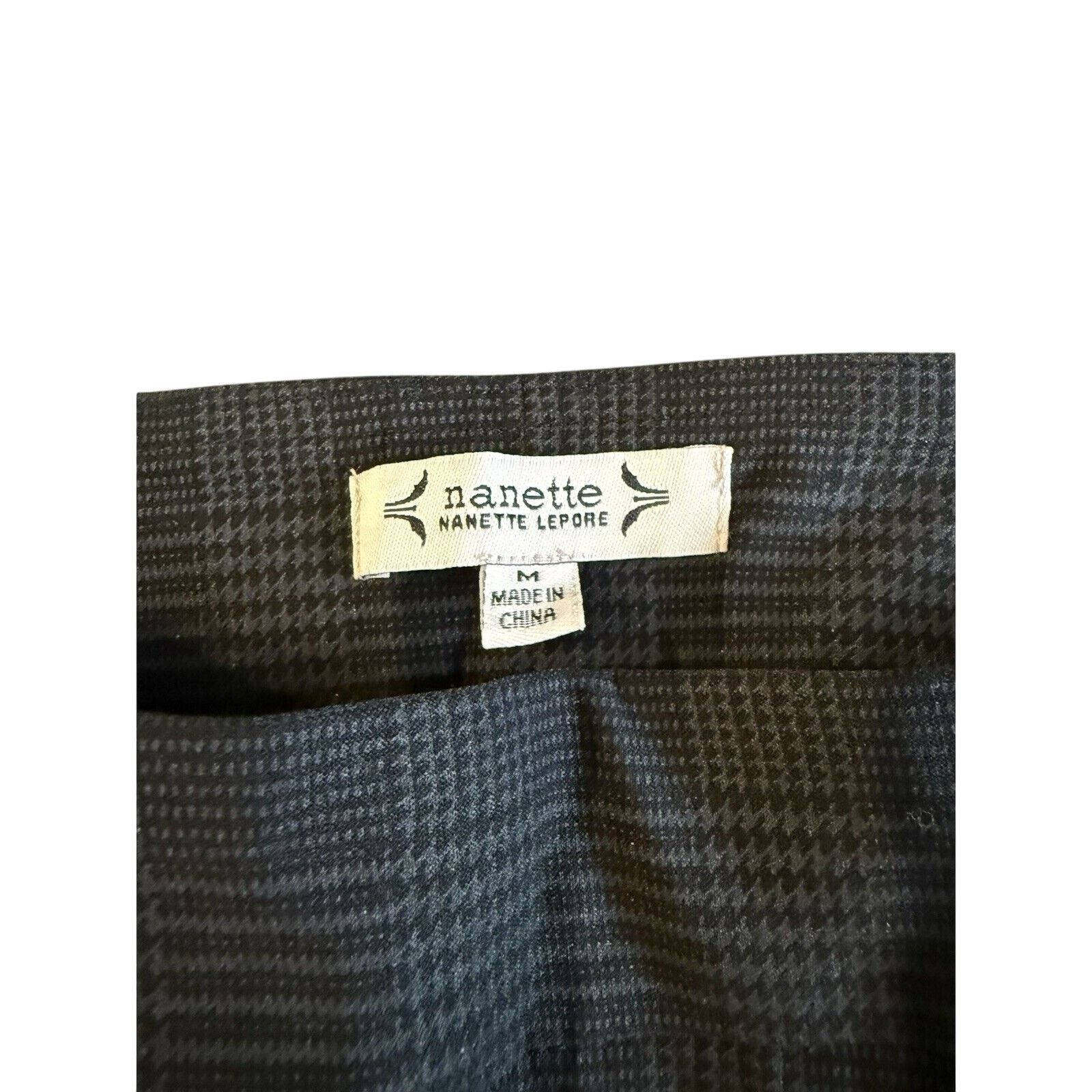 Nanette Lepore Nannette Lepore Black Grey Size Medium Slacks Size 30" / US 8 / IT 44 - 3 Thumbnail