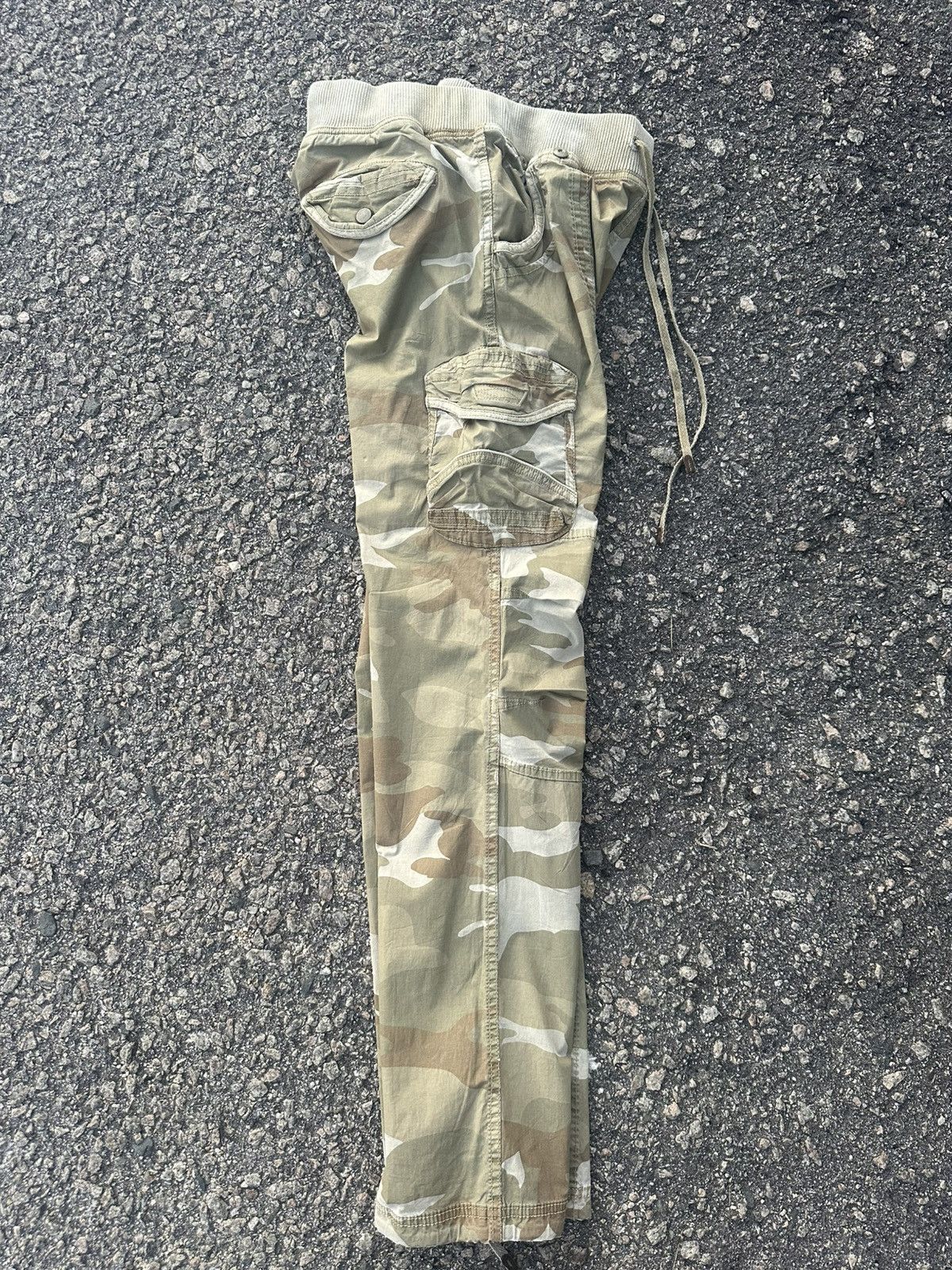 GOA G.O.A Goa Drawstring Flared Cargo Pants Size US 28 / EU 44 - 15 Thumbnail