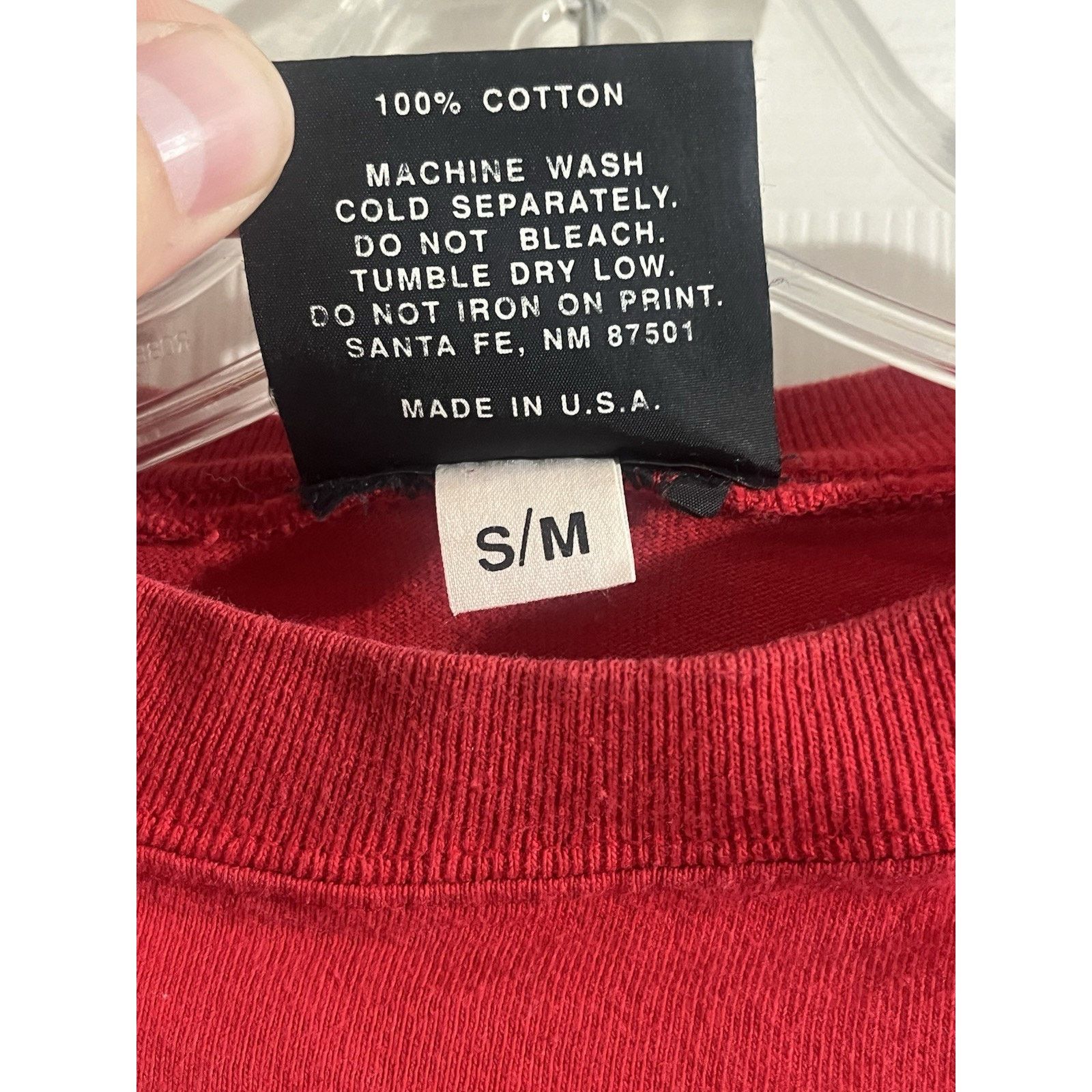 Other Vtg Kings Island Shirt Ride List Red Sz L/XL Rollercoaster Size US XL / EU 56 / 4 - 3 Thumbnail