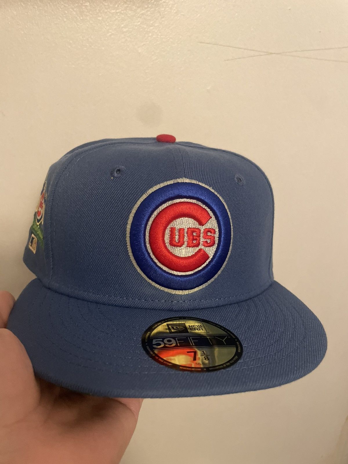 New Era Myfitteds Chicago cubs 1990 all star game patch size 7 1/8 b Size ONE SIZE - 2 Thumbnail