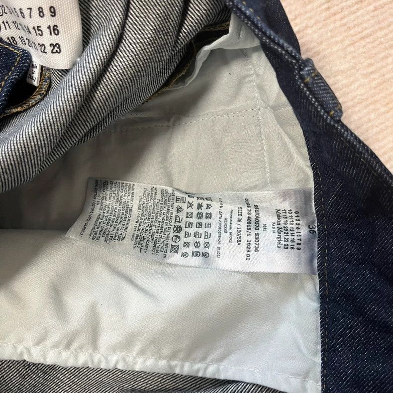 Other Maison Margiela Maison Margiela Wide-Leg Denim Trousers-25 Size US 36 / EU 52 - 5 Thumbnail
