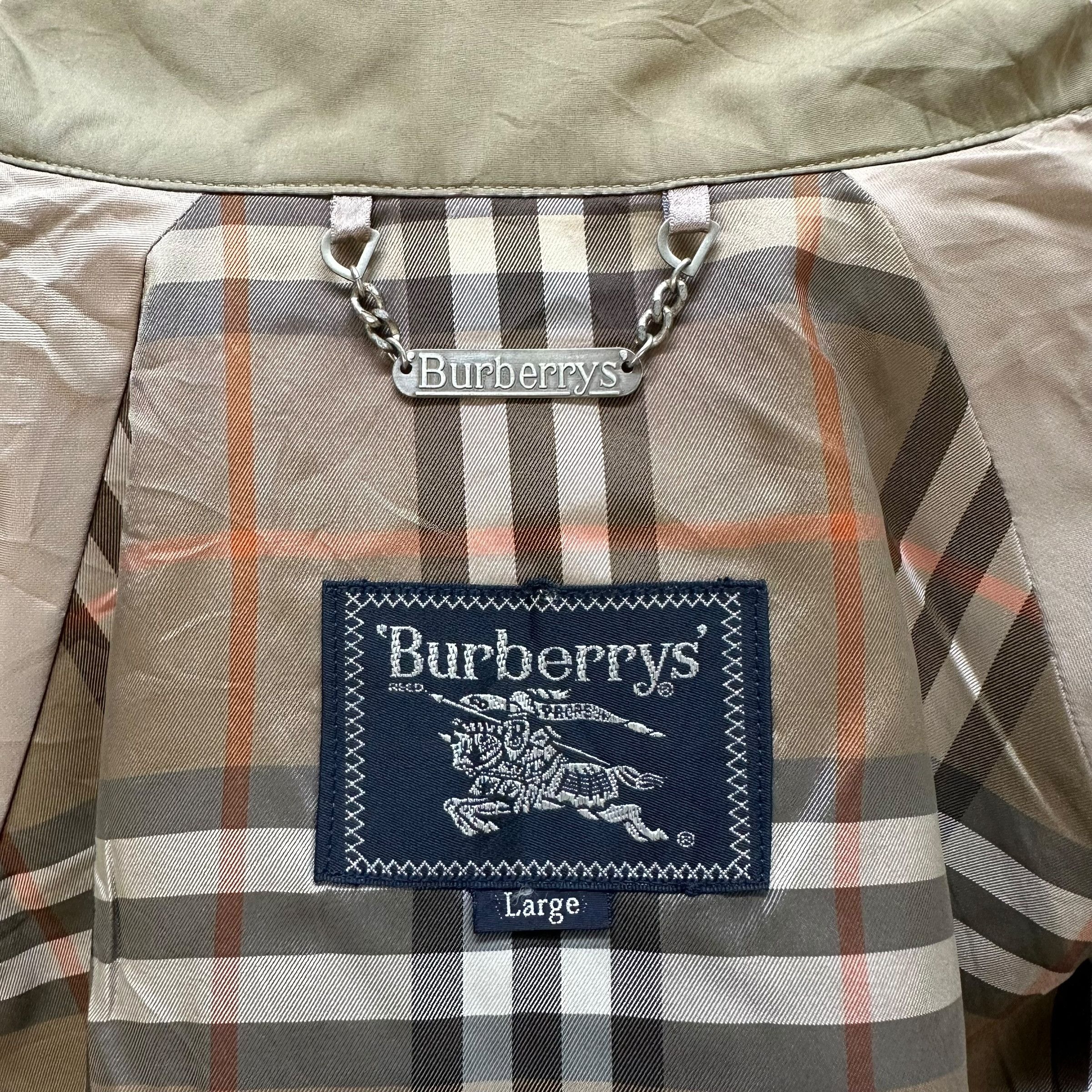 Burberry Vintage BURBERRYS Nova Check Lined Bomber Jacket #A52-1219 Size US L / EU 52-54 / 3 - 11 Thumbnail