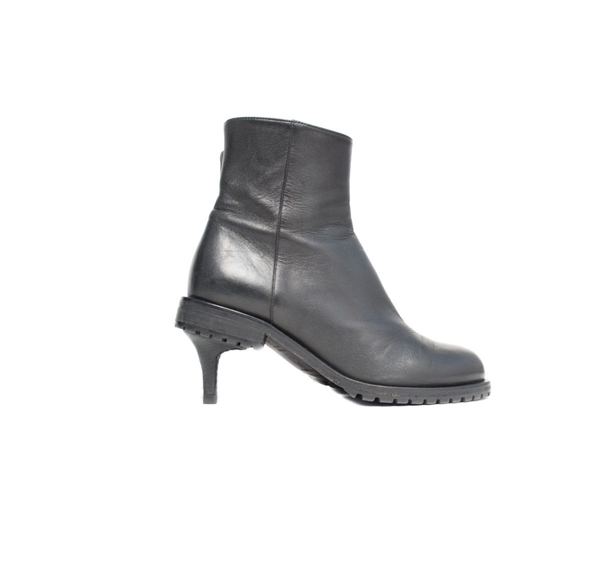 A.F. Vandevorst A.F. Vandevorst Leather Boots Heels Size US 8 / IT 38 - 5 Thumbnail