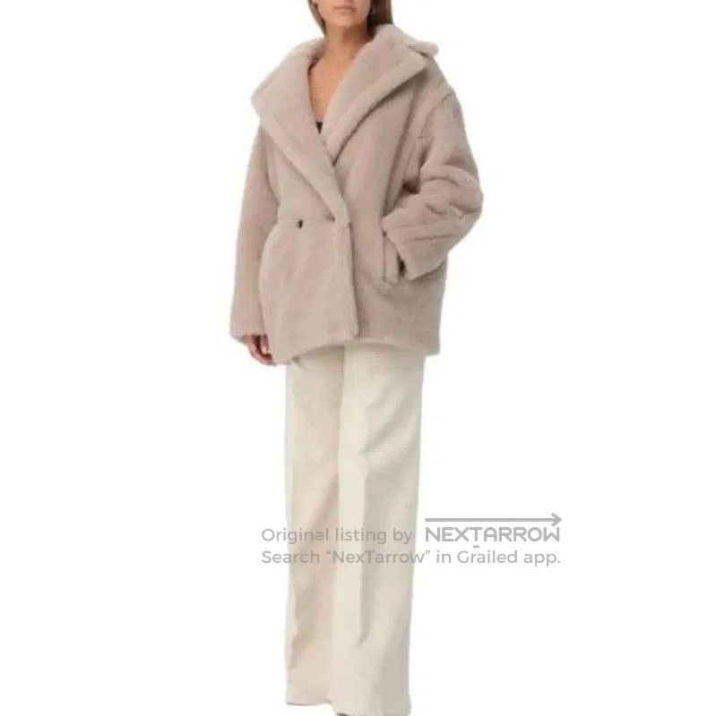 Max Mara MaxMara Light Brown Wool Women's Overcoat . Size S / US 4 / IT 40 - 8 Thumbnail