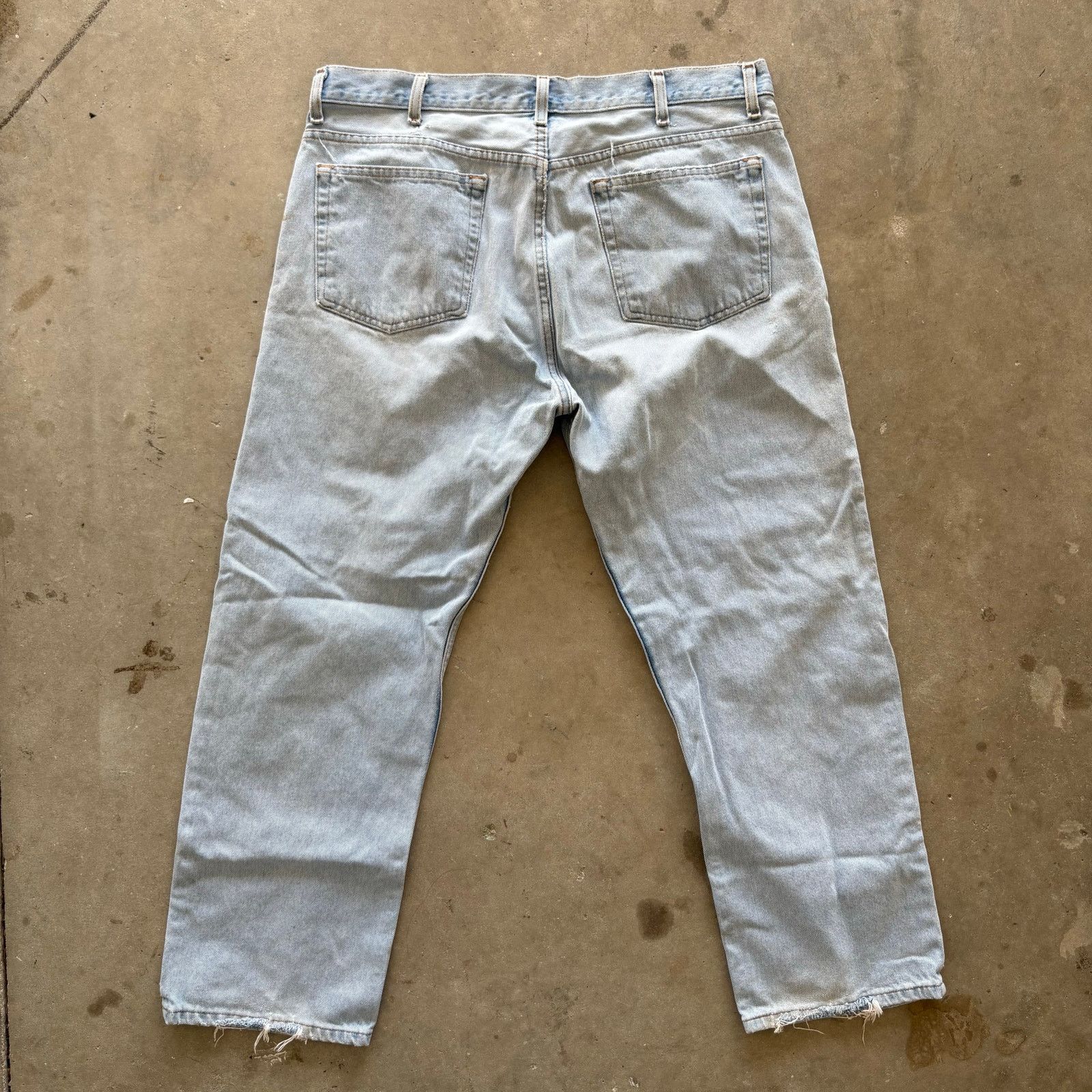 Faded Glory Faded Glory Stone Washed Denim Size 38 x 30 Size US 38 / EU 54 - 4 Thumbnail