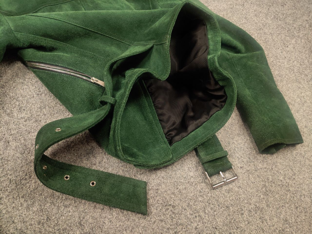 Belstaff Belstaff Elkstone Suede Leather Biker zip Jacket Vintage Size S / US 4 / IT 40 - 12 Thumbnail