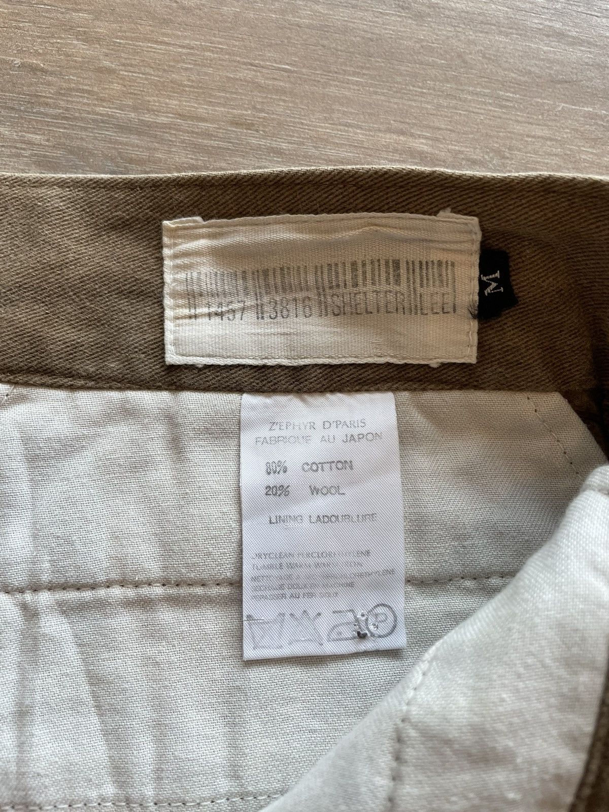 Designer × Zephyr Z’ephyr D’Paris Shelter Lee Cotton Pant Size US 27 - 9 Thumbnail